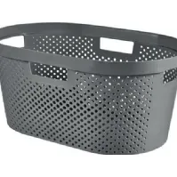 Bilde av Curver Infinity Recycled 40L laundry basket grey PC tilbehør - Servicepakker
