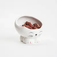 Bilde av Cuty spise og drikkeskål i keramikk 150ml Hund