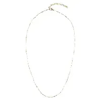 Bilde av DARK Dot Chain Necklace Gold 55cm Hjem & tilbehør - Smykker - Halssmykker
