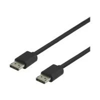 Bilde av DELTACO DP8K-1015 - DisplayPort-kabel - DisplayPort (hann) til DisplayPort (hann) - DisplayPort 1.4 - 1.5 m - 8K-støtte - svart PC tilbehør - Kabler og adaptere - Videokabler og adaptere