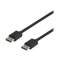 Bilde av DELTACO DP8K-1030 - DisplayPort-kabel - DisplayPort (hann) til DisplayPort (hann) - DisplayPort 1.4 - 3 m - 8K-støtte - svart PC tilbehør - Kabler og adaptere - Videokabler og adaptere