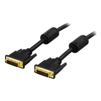 Bilde av DELTACO - DVI-kabel - DVI-D (hann) til DVI-D (hann) - 3 m PC tilbehør - Kabler og adaptere - Videokabler og adaptere