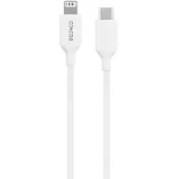 Bilde av DELTACO Deltaco Ladekabel USB-C til Lightning, 1 m, hvit Ladere og kabler,Elektronikk,Ladere &amp; kabler