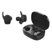 Bilde av DELTACO Deltaco STREETZ Sport Black TWS-112 In-ear øretelefon,Trådløse hodetelefoner,Elektronikk,Sport og tre