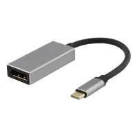 Bilde av DELTACO USBC-DP2 - Ekstern videoadapter - USB-C - DisplayPort - romgrå PC-Komponenter - Skjermkort & Tilbehør - USB skjermkort