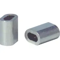 Bilde av DENWIRE Wirelåse aluminium for 1,5mm wire - (100 stk.) Verktøy & Verksted - Skruefester - Stålwire & låser