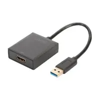Bilde av DIGITUS - Ekstern videoadapter - USB 3.0 - HDMI PC-Komponenter - Skjermkort & Tilbehør - USB skjermkort
