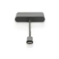 Bilde av DIGITUS MultiPort - Ekstern videoadapter - USB-C 3.1 - HDMI - svart PC-Komponenter - Skjermkort & Tilbehør - USB skjermkort