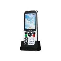 Bilde av DORO 780X - 4G funksjonstelefon - dobbelt-SIM - RAM 512 MB / Internminne 4 GB - microSD slot - 320 x 240 piksler - svart, hvit Tele & GPS - Mobiltelefoner - Alle mobiltelefoner