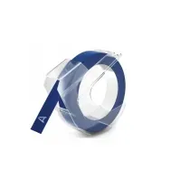 Bilde av DYMO - Blå, glanset - Rull (1 cm x 3,7 m) båndspoleetiketter Papir & Emballasje - Markering - Etiketter og Teip