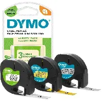 Bilde av DYMO - LT Starter Tape - 12 mm x 4 m (3 Rolls) (S0721800) - Kontor og skoleutstyr