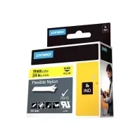 Bilde av DYMO - Nylon - svart på gult - Roll (1.9 cm x 3.5 m) 1 kassett(er) fleksibelt bånd - for Rhino 4200, 6000, 6000 Hard Case Kit RhinoPRO 5000 Skrivere & Scannere - Blekk, tonere og forbruksvarer - Øvrige forbruksvarer
