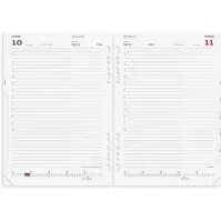 Bilde av Dagkalender System A5 Refill 15x21cm 24 3050 00 Papir & Emballasje - Kalendere & notatbøker - Kalendere