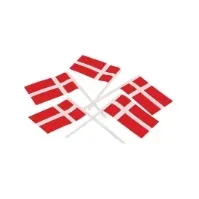 Bilde av Dansk flag, 30 x 50 mm, pakke a 100 stk. Skole og hobby - Festeutsmykking - Ballonger