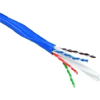 Bilde av Datakabel U/UTP kat.6A LSZH T305mtr blå - (305 meter) PC tilbehør - Kabler og adaptere - Nettverkskabler