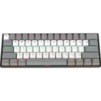 Bilde av DeLUX Wireless Mechanical Keyboard Delux KM33 BT RGB (grey/white) - Tastatur - Grå PC & Nettbrett - PC tilbehør - Tastatur