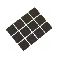 Bilde av Dedra Selvklebende filtputer 12 stk kvadrat 25 mm (M311.204) Huset - Boliginnretning - Filtføtter