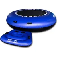 Bilde av Deep Sea Water trampoline + ekstra flåte, 3m, blå Utendørs lek - Trampoliner & Hoppeslott - Trampoliner