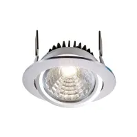 Bilde av Deko Light 565309 COB-68 LED-indbygningslys EEK: G (A - G) LED indbygget 12 W Sølv Belysning - Innendørsbelysning - Innbyggings-spot