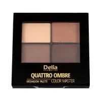 Bilde av Delia Delia Cosmetics Color Master Quattro Ombre Eye Shadows No. 401 Chocolate Pleasure 1pc Sminke - Øyne