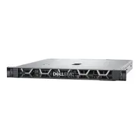 Bilde av Dell PowerEdge R350 - Server - rackmonterbar - 1U - 1-veis - 1 x Xeon E-2314 / 2.8 GHz - RAM 16 GB - SAS - hot-swap 2.5 brønn(er) - HDD 600 GB - Matrox G200 - Gigabit Ethernet - uten OS - monitor: ingen - svart - BTP - med 3 Years Basic Onsite Servere