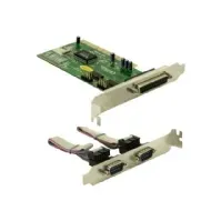 Bilde av Delock 1x Parallel & 2x Serial - PCI card - Parallell / seriell adapter - PCI - RS-232 - 2 porter + 1 x parallelport PC tilbehør - Kontrollere - IO-kort