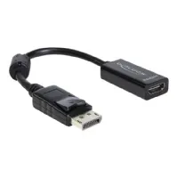 Bilde av Delock Adapter Displayport male > HDMI female - Video adapter - DisplayPort hann til HDMI hunn - 12.5 cm PC tilbehør - Kabler og adaptere - Adaptere