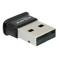 Bilde av Delock USB 2.0 Bluetooth V4.0 Dual Mode - Nettverksadapter - USB 2.0 - Bluetooth 4.0 - Klasse 2 PC tilbehør - Nettverk - Nettverkskort