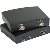Bilde av Deltacoimp Signalomformer fra SDI til HDMI, BNC, SDI Loop Out, svart / SDI-1000 Gaming - Headset og streaming - Mediespillere og streaming