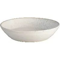Bilde av Denby Kiln pastatallerken, 22 cm, hvit og grå Plate