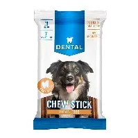 Bilde av Dental Kornfri Tyggeben Multipakk Medium (7-pack) Hund - Hundegodteri - Tyggepinner