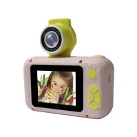 Bilde av Denver KCA-1350 Rosa | Digitalkamera for barn | flip linse, 2 LCD-skjerm, 400mAh batteri Digitale kameraer - Kompakt