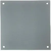 Bilde av Design Letters Mounting Plate til Aluminium Bokstaver og siffer 140 x 140 mm, Grå Tilbehør