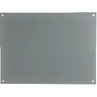 Bilde av Design Letters Mounting Plate til Aluminium bokstaver og siffer 210 x 280 mm, Grå Tilbehør