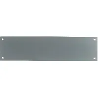 Bilde av Design Letters Mounting Plate til Aluminium bokstaver og siffer 70 x 280 mm, Grå Tilbehør