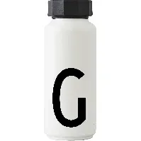 Bilde av Design Letters Termosflaske Hvit, G Termoflaske