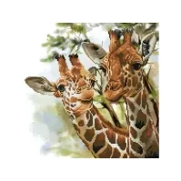 Bilde av Diamond Dotz 40 x 40 cm - Giraffer Leker - Kreativitet - Sy, Strikk & Broderi