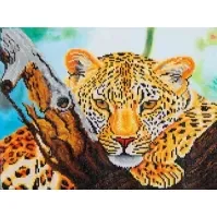Bilde av Diamond Dotz 46 x 36 cm - Leopard Leker - Kreativitet - Sy, Strikk & Broderi