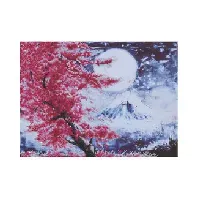 Bilde av Diamond Dotz Cherry Blossom Mountain Strikking, pynt, garn og strikkeoppskrifter