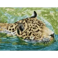 Bilde av Diamond Dotz Squares 31 x 41 cm - Leopard N - A