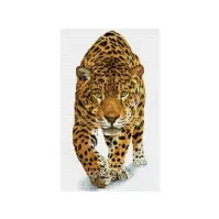 Bilde av Diamond Dotz Squares 52 x 32 cm - Leopard N - A