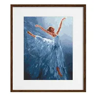 Bilde av Diamond painting Ballerina Strikking, pynt, garn og strikkeoppskrifter