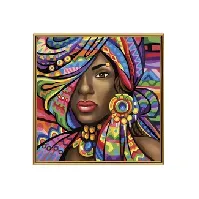 Bilde av Diamond painting Ghana Strikking, pynt, garn og strikkeoppskrifter