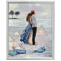 Bilde av Diamond painting Romantikk Strikking, pynt, garn og strikkeoppskrifter