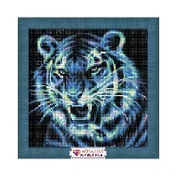 Bilde av Diamond painting Tiger Strikking, pynt, garn og strikkeoppskrifter