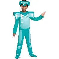 Bilde av Disguise - Minecraft Costume - Diamond Armor (104 cm) - Leker