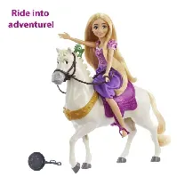Bilde av Disney Princess - Rapunzel Doll And Horse (HLW23) - Leker