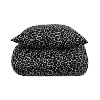 Bilde av Dobbeldyne sengesett - 200x200 cm - 100% bomull - Leopardflekker​​​​​​​ - Borg Living Sengetøy , Dobbelt sengetøy , Dobbelt sengetøy 200x200 cm