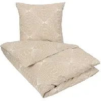 Bilde av Dobbeldyne sengesett - 200x220 cm - 100% bomull - Diamond sand - Borg Living Sengetøy , Dobbelt sengetøy , Dobbelt sengetøy 200x220 cm