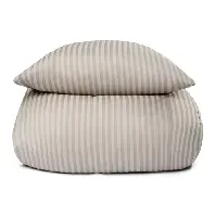 Bilde av Dobbelt sengetøy - 200x200 cm - 100% bomullssateng - Sand ensfarget sengesett - Borg Living Sengetøy , Dobbelt sengetøy , Dobbelt sengetøy 200x200 cm